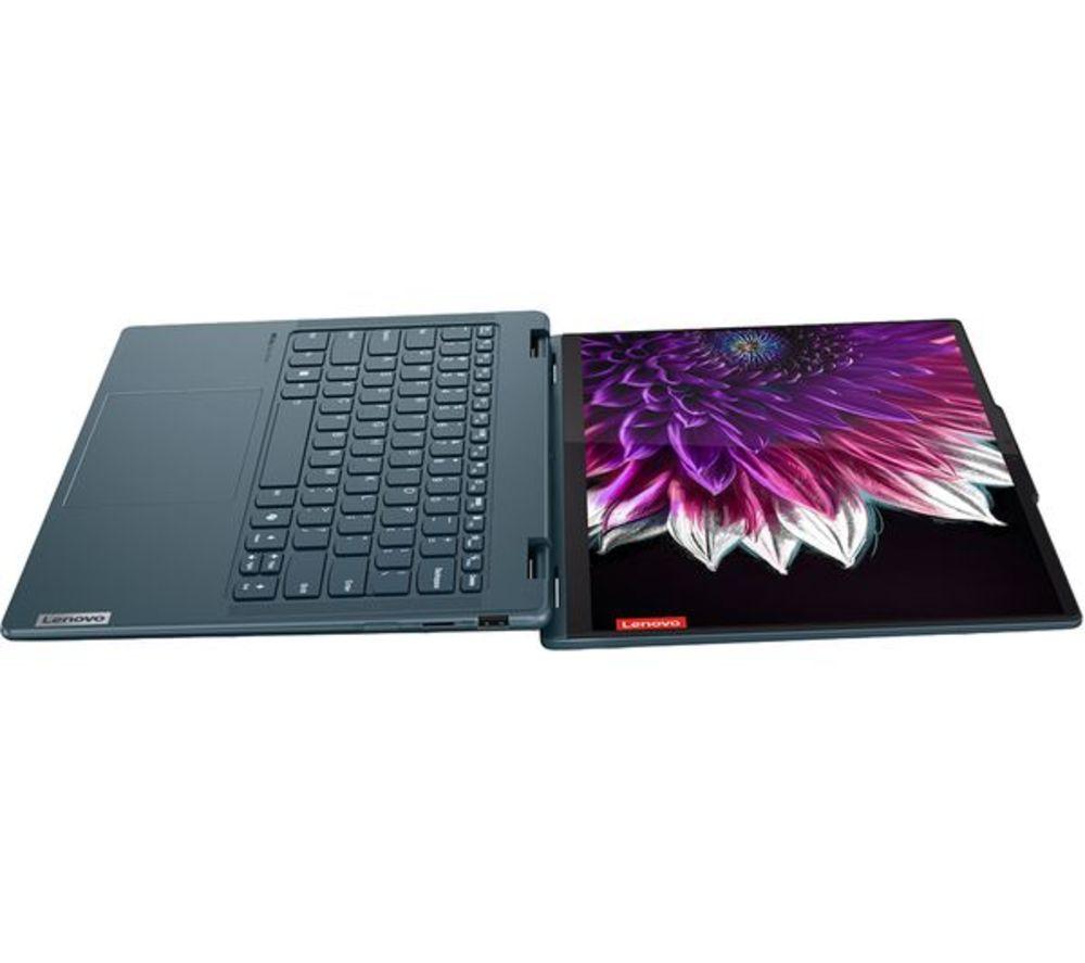 LENOVO Yoga 7 14" 2 in 1 Refurbished Laptop - Intel&reg; Core&trade; Ultra 7, 512 GB SSD, Tidal Teal (Very Good Condition) image number 11 of 17