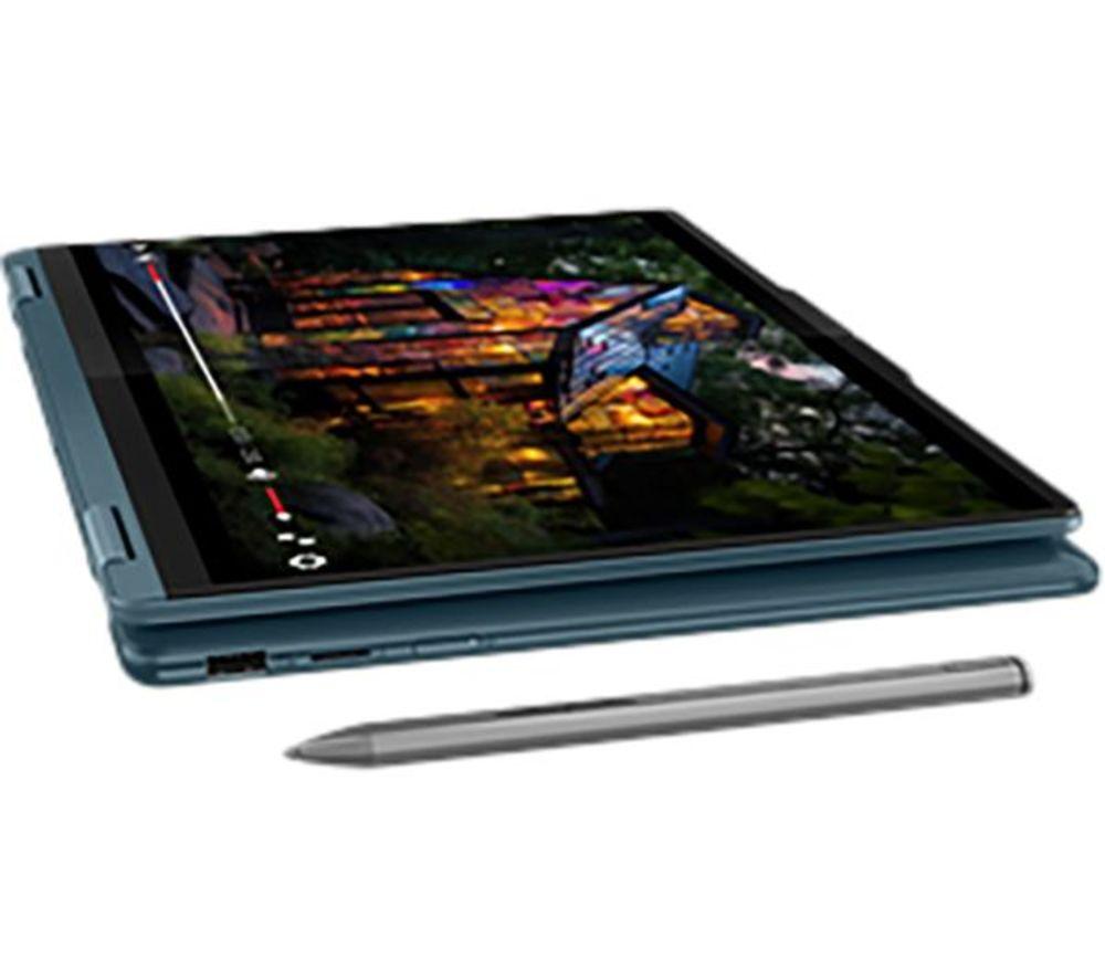 LENOVO Yoga 7 14" 2 in 1 Refurbished Laptop - Intel&reg; Core&trade; Ultra 7, 512 GB SSD, Tidal Teal (Very Good Condition) image number 12 of 17