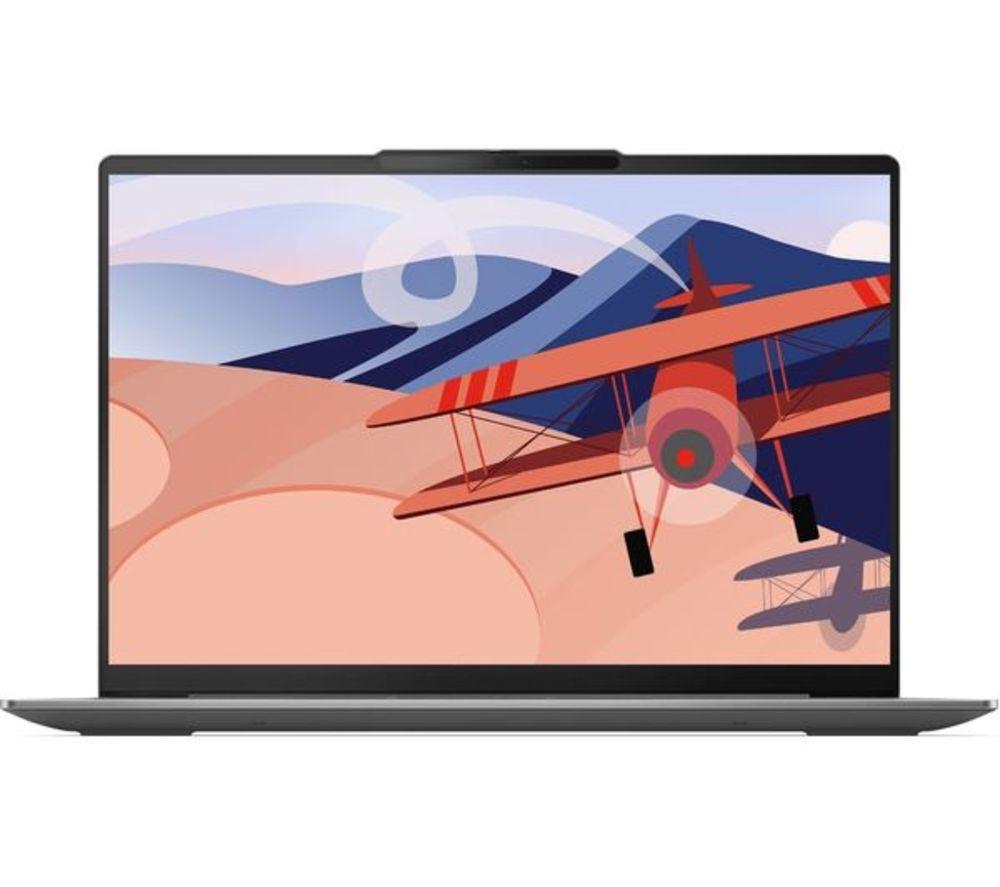 Lenovo Yoga Slim 6 14" Refurbished Laptop - Intel®Core I5, 512 Gb Ssd, Storm Grey (Very Good Condition), Silver/Grey,Blue