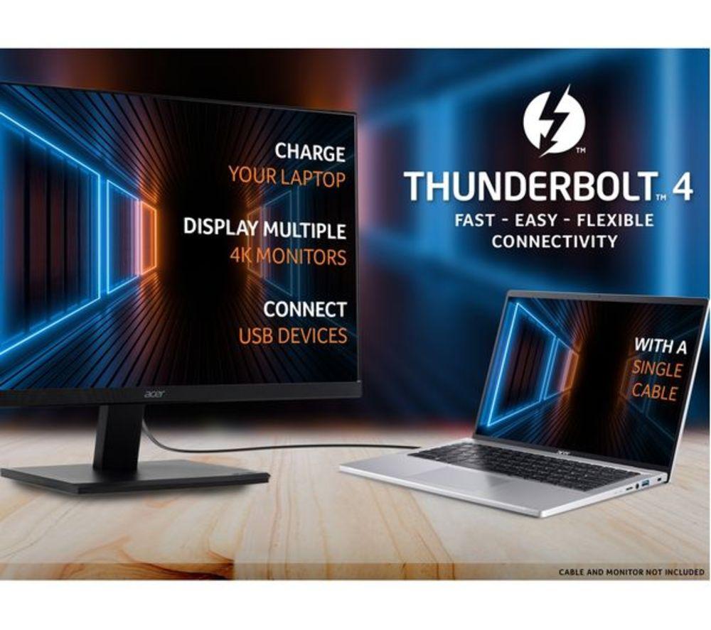 ACER Swift Go 14" Refurbished Laptop - Intel&reg; Core&trade; i7, 512 GB SSD, Silver (Very Good Condition) image number 7 of 11