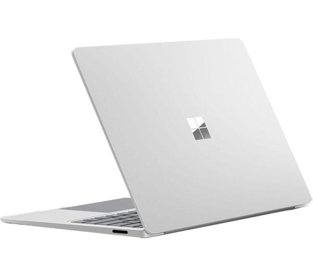 MICROSOFT 13.8" Surface Refurbished Laptop, Copilot+ PC - Snapdragon X Plus, 256 GB SSD, Platinum (Very Good Condition) image number 2 of 8