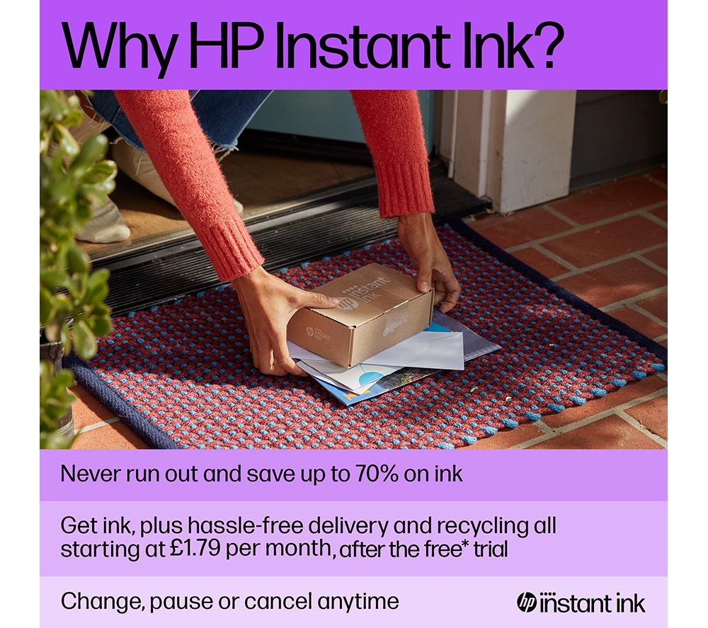HP Envy 6132e All-in-One Inkjet Wireless Printer with Fax & 6 Months Instant Ink with HP+ image number 6 of 25