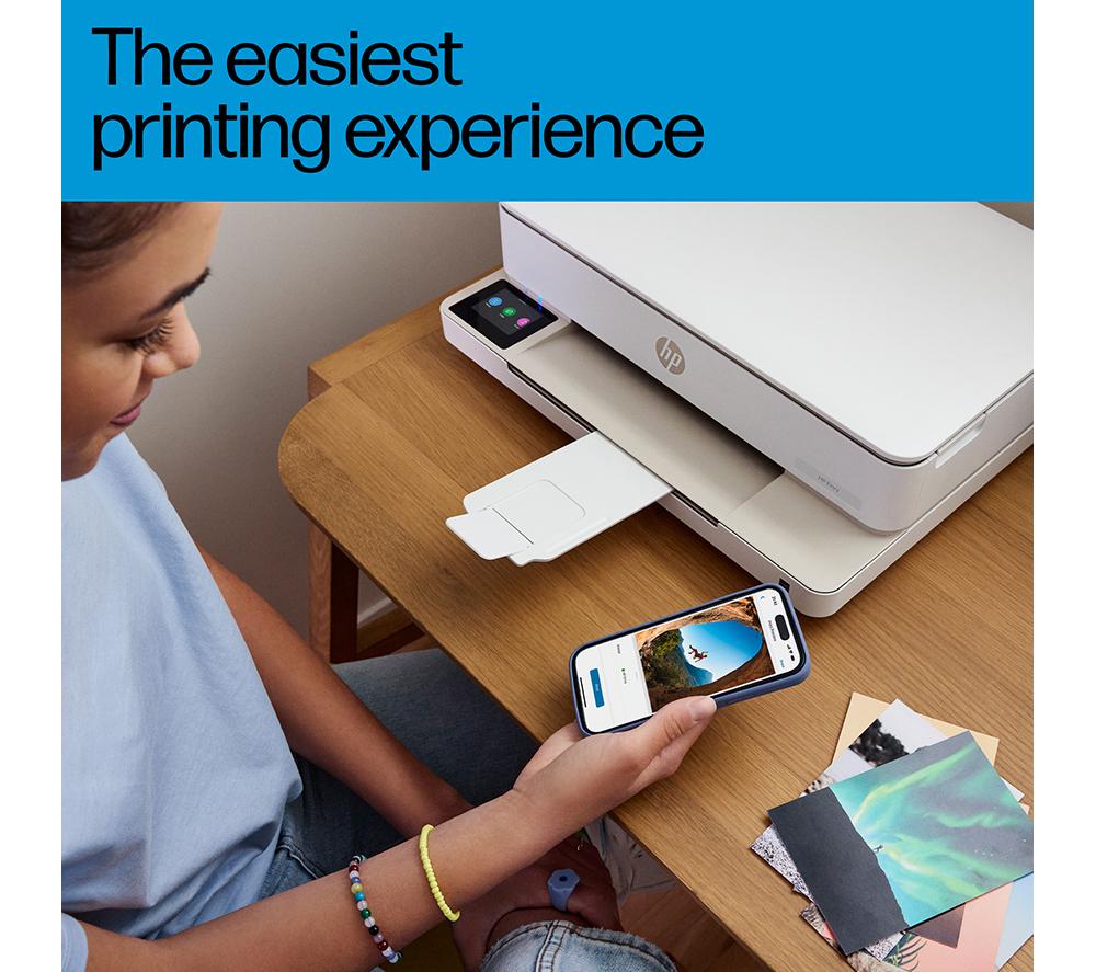 HP Envy 6132e All-in-One Inkjet Wireless Printer with Fax & 6 Months Instant Ink with HP+ image number 11 of 25