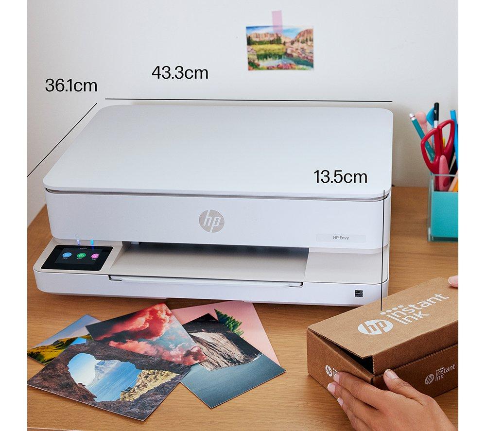 HP Envy 6132e All-in-One Inkjet Wireless Printer with Fax & 6 Months Instant Ink with HP+ image number 10 of 21