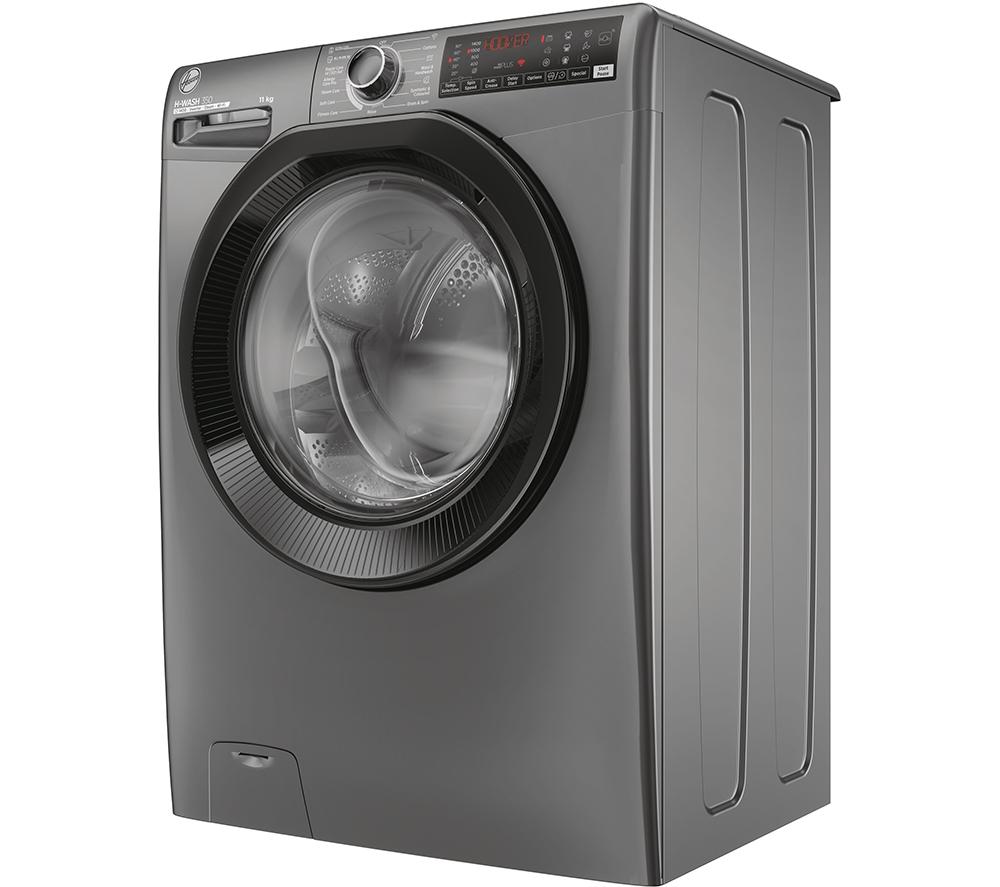 HOOVER H-Wash 350 H3WPS4126TAMBR80 WiFi-enabled 12 kg 1400rpm Washing Machine - Graphite image number 4 of 10