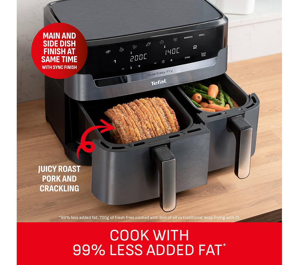 TEFAL Easy Fry XXL EY942HG0 11L Air Fryer - Coal Grey image number 5 of 9