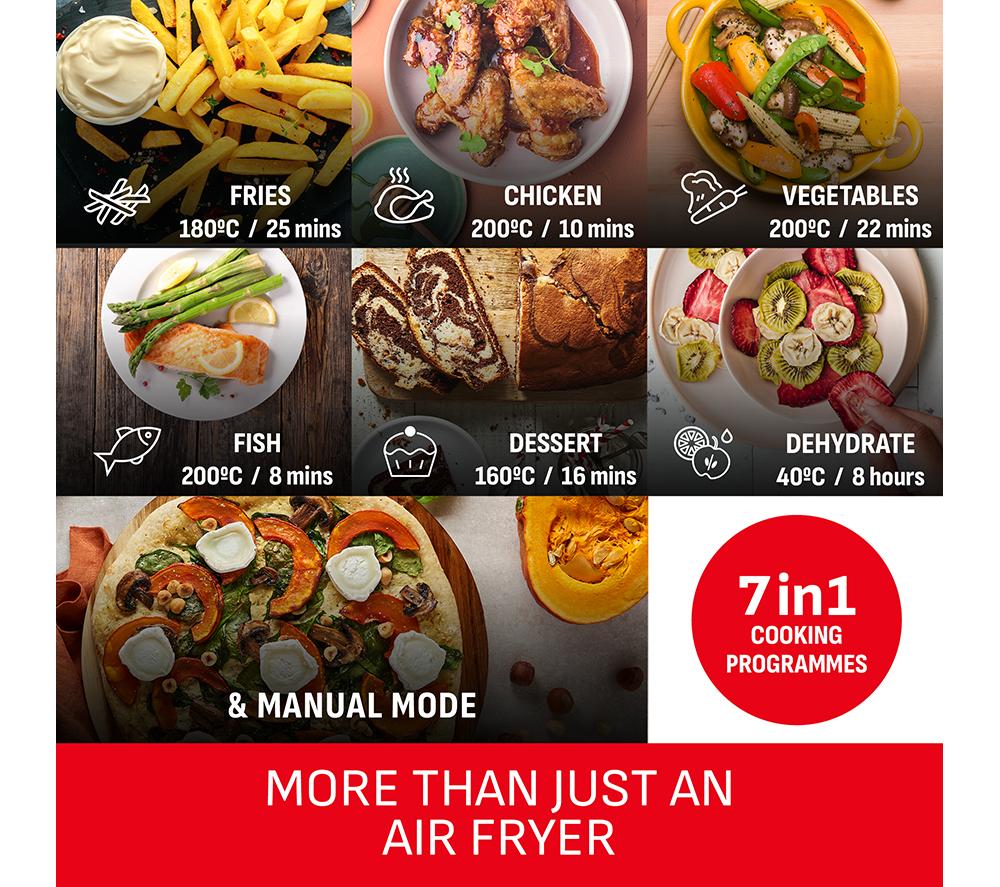 TEFAL Easy Fry XXL EY942HG0 11L Air Fryer - Coal Grey image number 7 of 9
