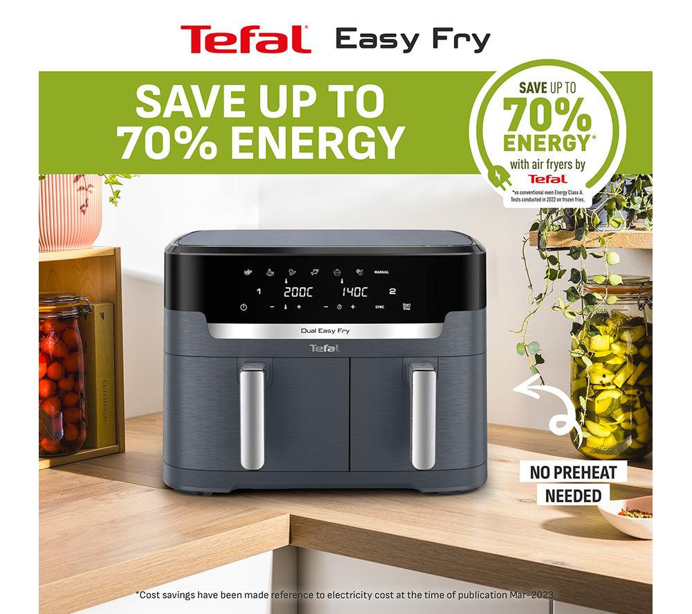TEFAL Easy Fry XXL EY942HG0 11L Air Fryer - Coal Grey image number 9 of 9