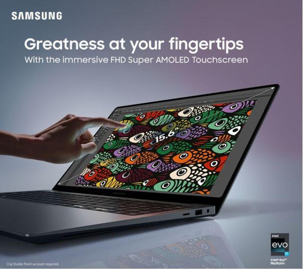 SAMSUNG Galaxy Book4 360 15.6" 2 in 1 Refurbished Laptop - Intel&reg; Core&trade; 7, 512 GB SSD, Grey (Very Good Condition) image number 5 of 10