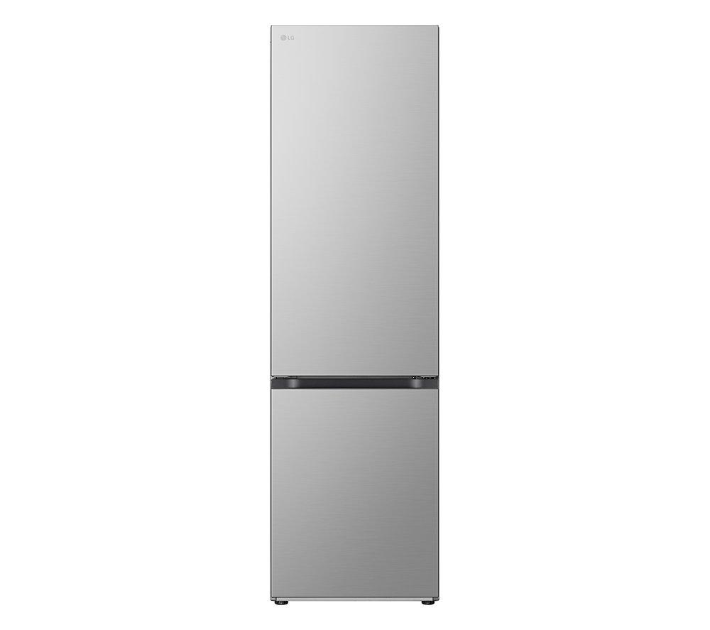 LG NatureFRESH GBV22L0EPY 70/30 Fridge Freezer – Prime Silver, Silver/Grey