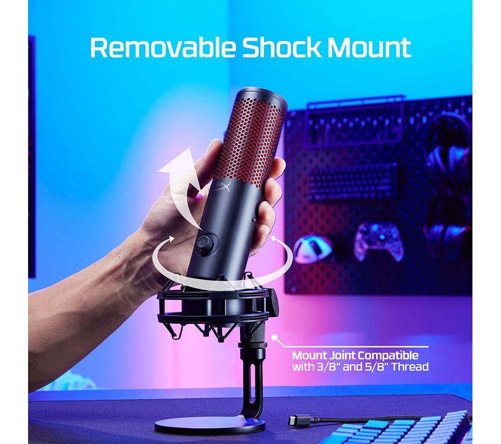 HYPERX QuadCast 2 USB Microphone - Black image number 8 of 24