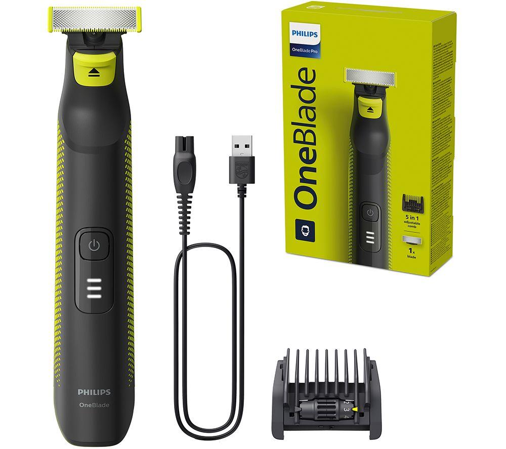 PHILIPS OneBlade Pro QP6506/15 Wet & Dry Shaver - Black