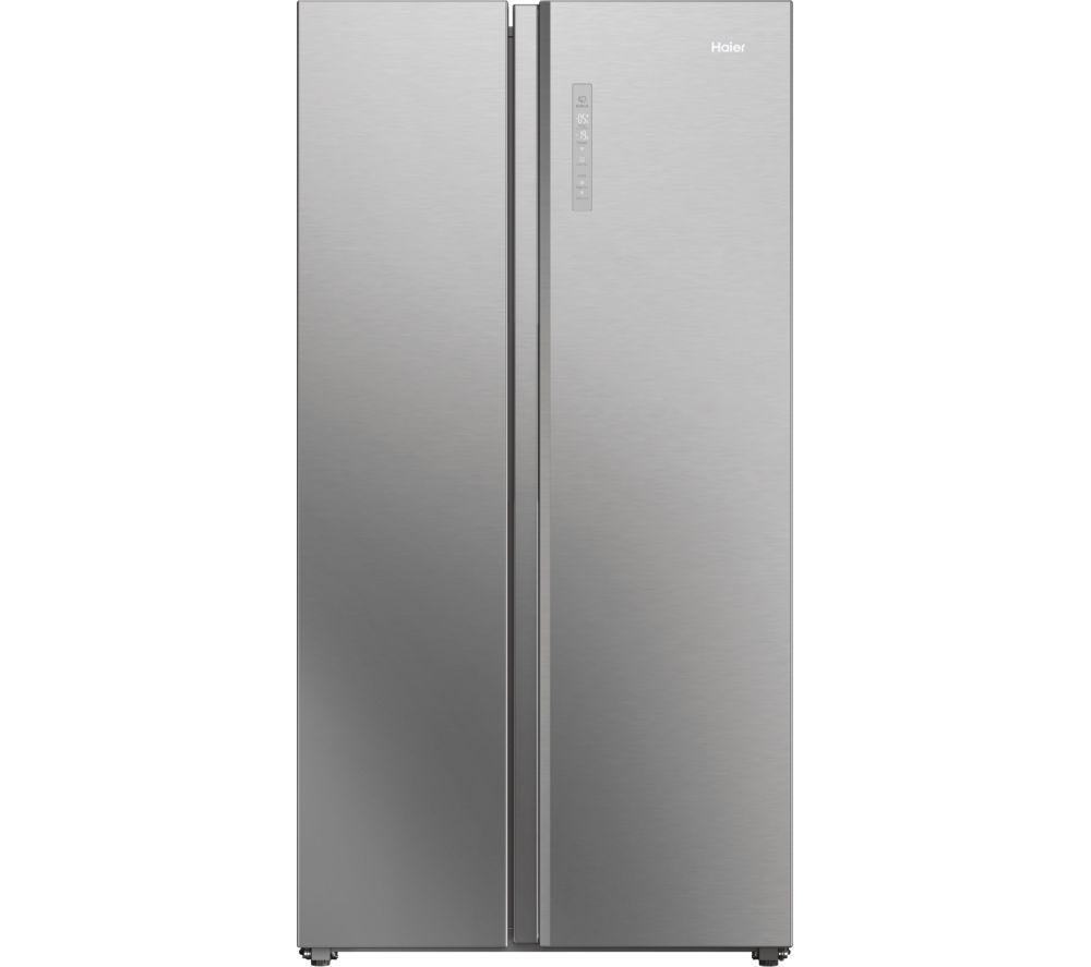 HAIER Series 7 HSW79F18ANMMUK American-Style Smart Fridge Freezer - Silver, Silver/Grey