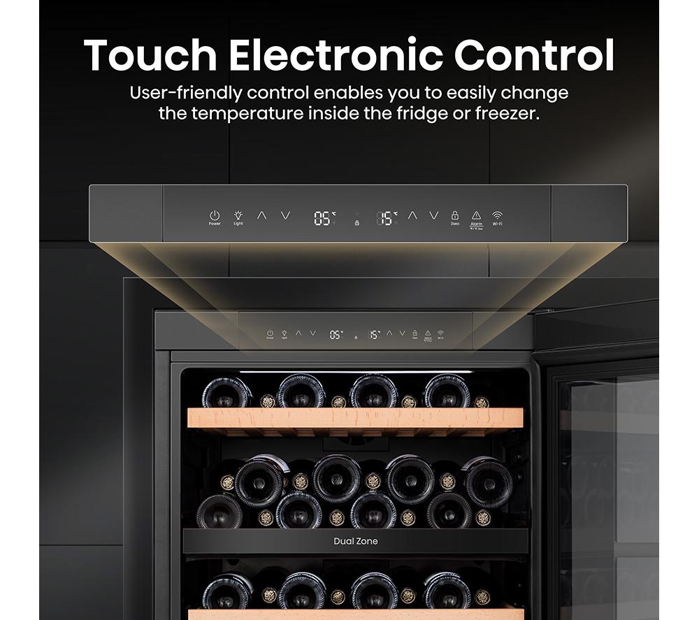HISENSE RW3N122GSLF Wine Cooler - Black image number 8 of 13