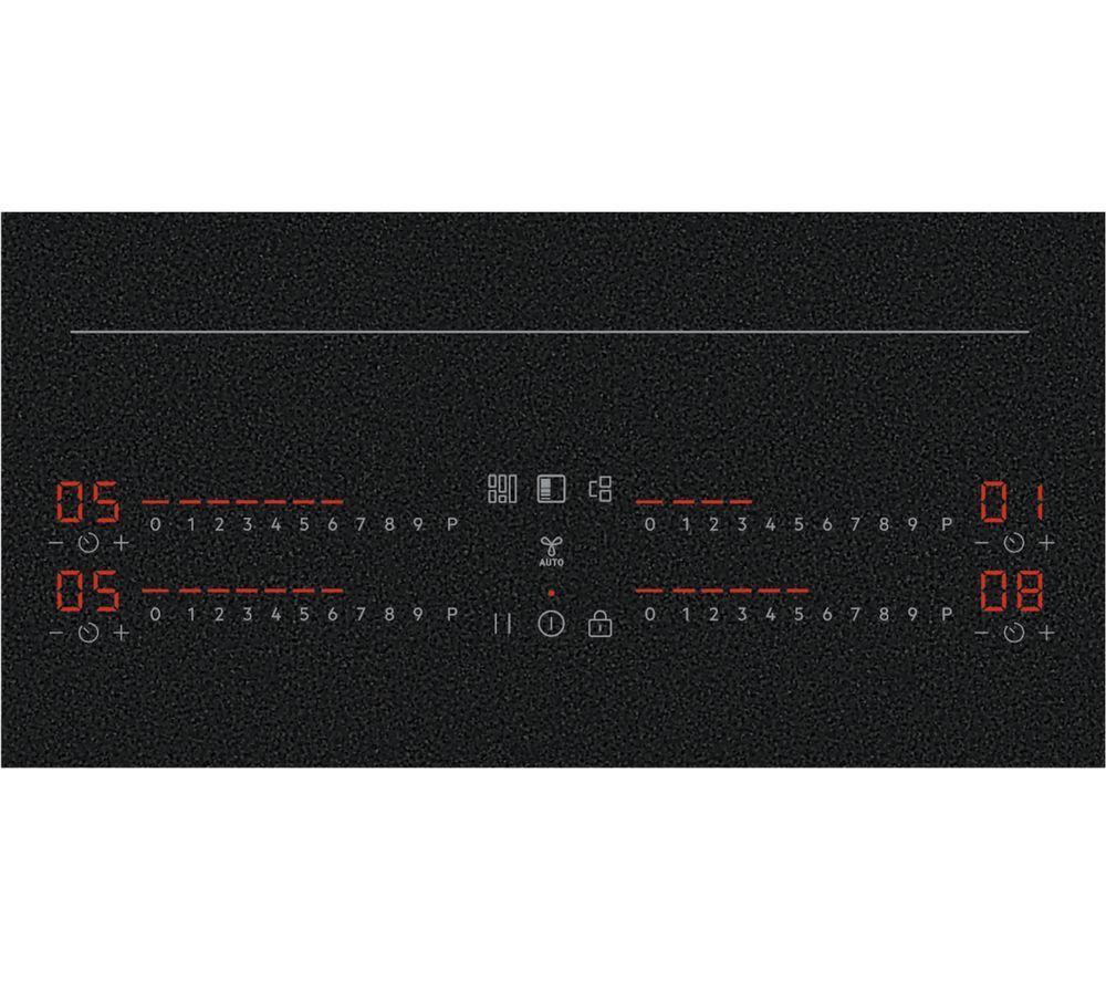 AEG 6000 FlexiBridge TI64IG00FZ 60 cm Electric Induction Hob - SaphirMatt Black, Black