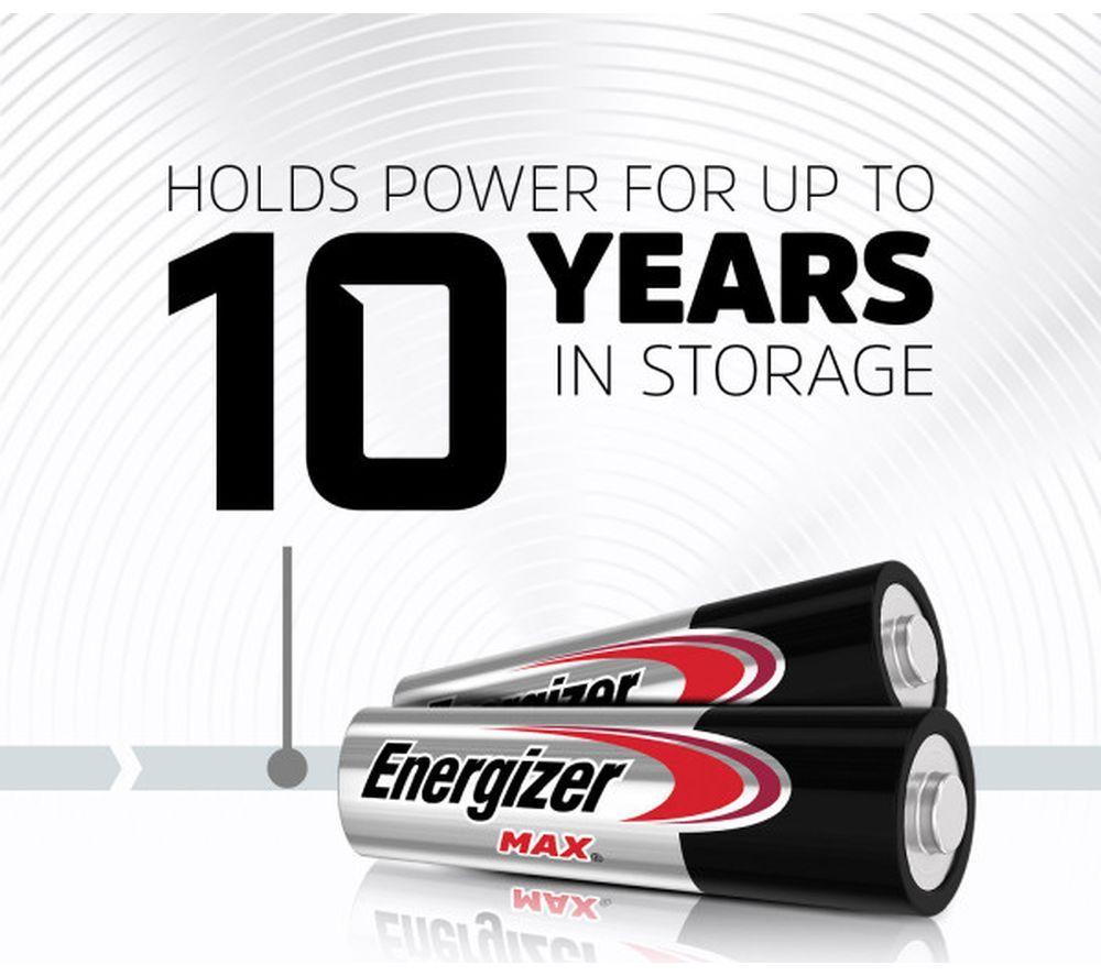 ENERGIZER Max AA Alkaline Batteries - Pack of 8 image number 2 of 2