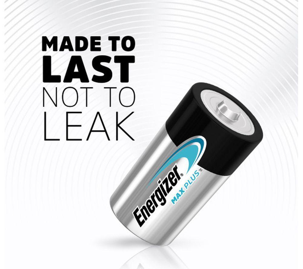 ENERGIZER Max Plus C Alkaline Batteries - Pack of 2 image number 2 of 2