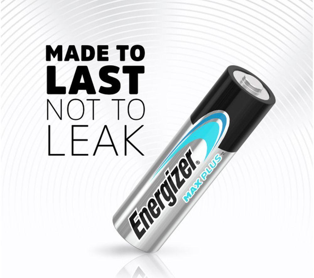 ENERGIZER Max Plus AA Alkaline Batteries - Pack of 4 image number 2 of 3