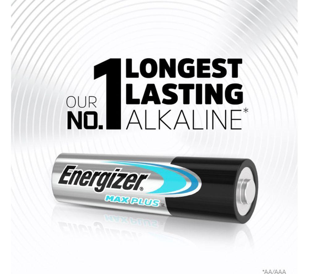 ENERGIZER Max Plus AA Alkaline Batteries - Pack of 4 image number 3 of 3