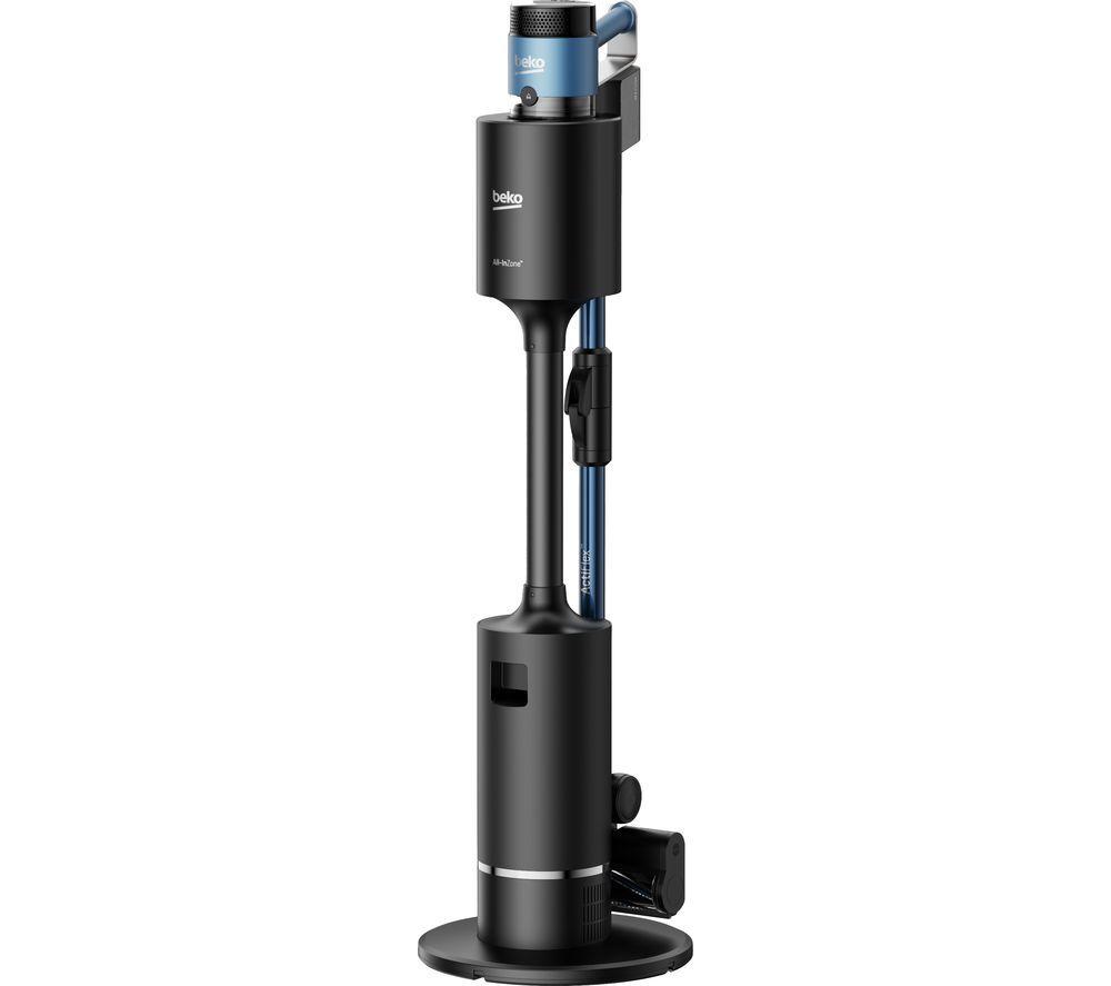 BEKO PowerClean PC7000 VRT96425VD Cordless Vacuum Cleaner with All-in-One Dust Station - Blue image number 2 of 15