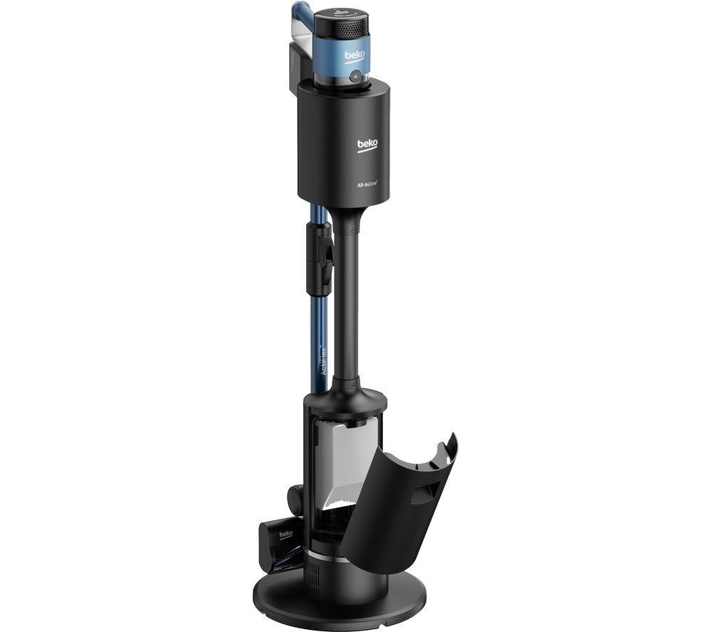 BEKO PowerClean PC7000 VRT96425VD Cordless Vacuum Cleaner with All-in-One Dust Station - Blue image number 5 of 15