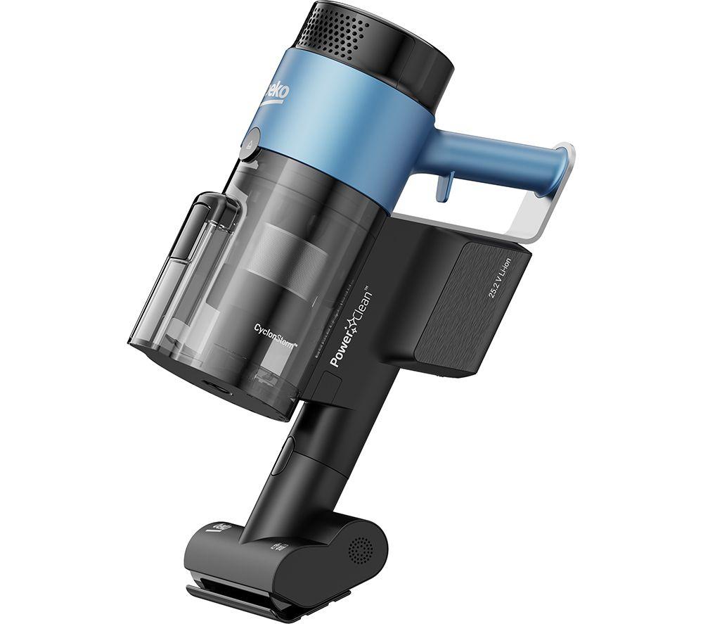 BEKO PowerClean PC7000 VRT96425VD Cordless Vacuum Cleaner with All-in-One Dust Station - Blue image number 6 of 15