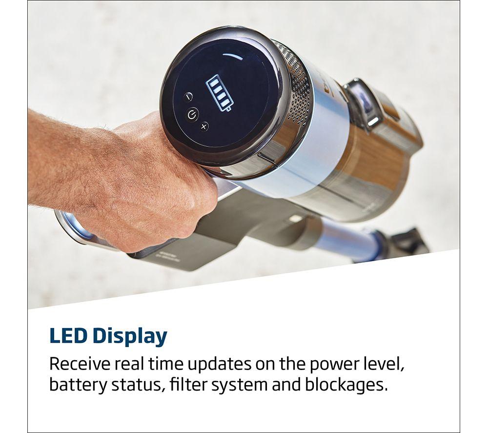 BEKO PowerClean PC7000 VRT96425VD Cordless Vacuum Cleaner with All-in-One Dust Station - Blue image number 9 of 15