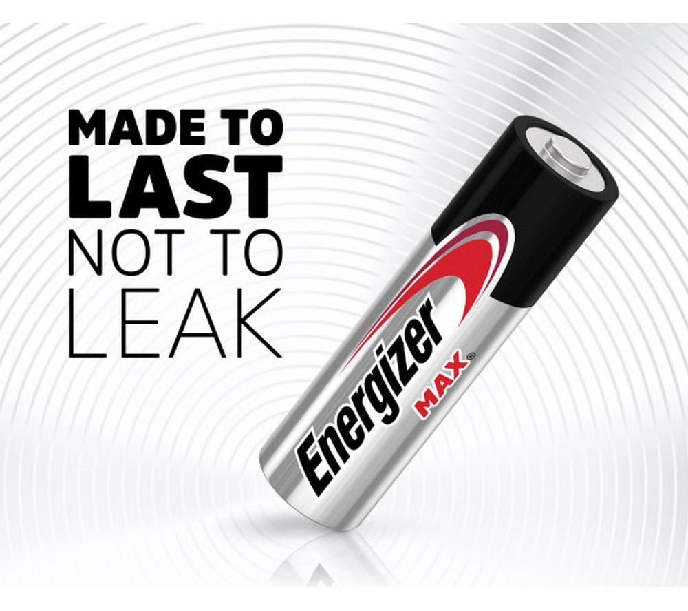ENERGIZER Max AA Alkaline Batteries - Pack of 4 image number 2 of 3