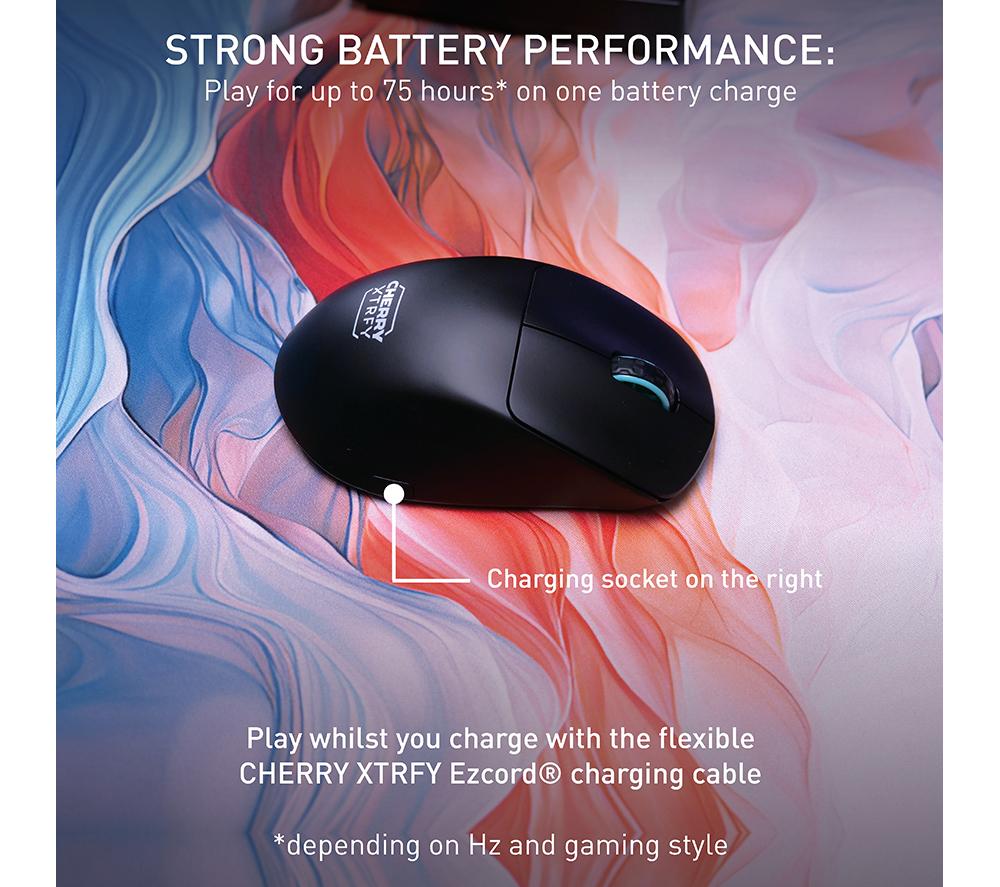 CHERRY XTRFY M64 Wireless Optical Gaming Mouse - Black image number 14 of 18