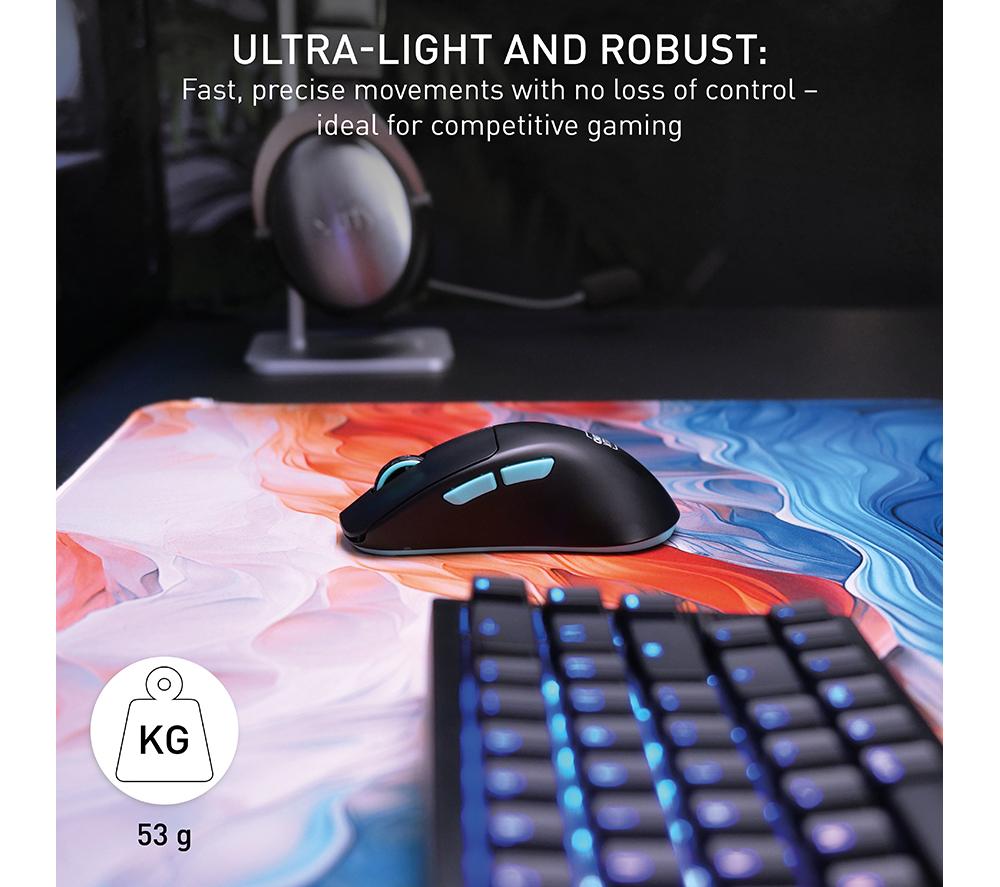 CHERRY XTRFY M64 Wireless Optical Gaming Mouse - Black image number 17 of 18