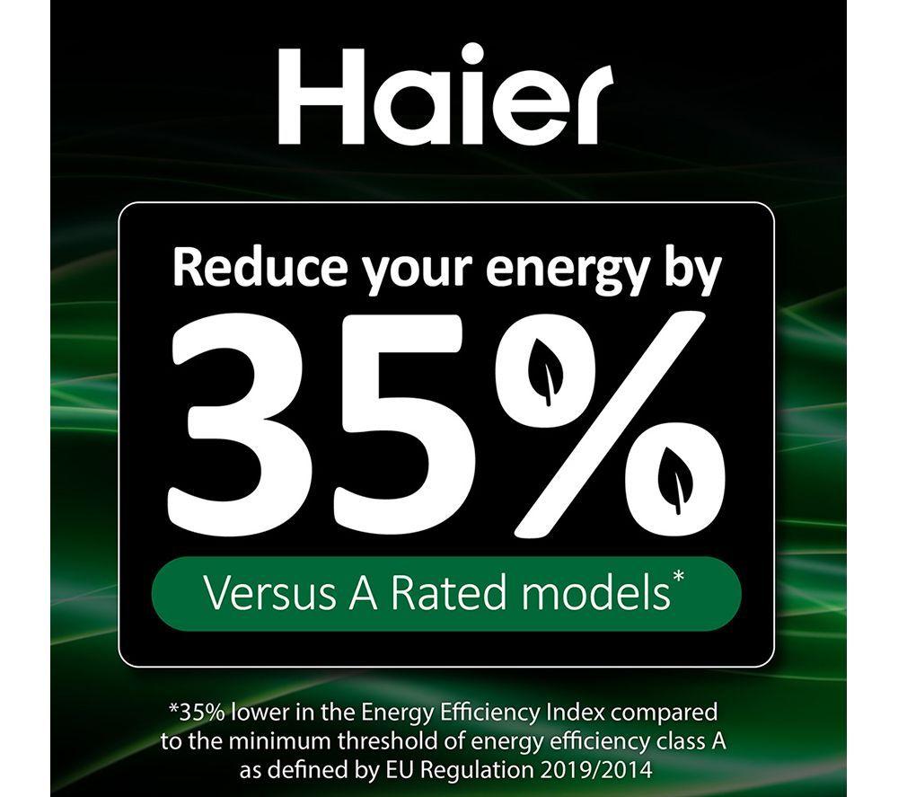 HAIER X Series 11 HD90-A3Q397U1 WiFi-enabled 9 kg Heat Pump Tumble Dryer - White image number 6 of 14