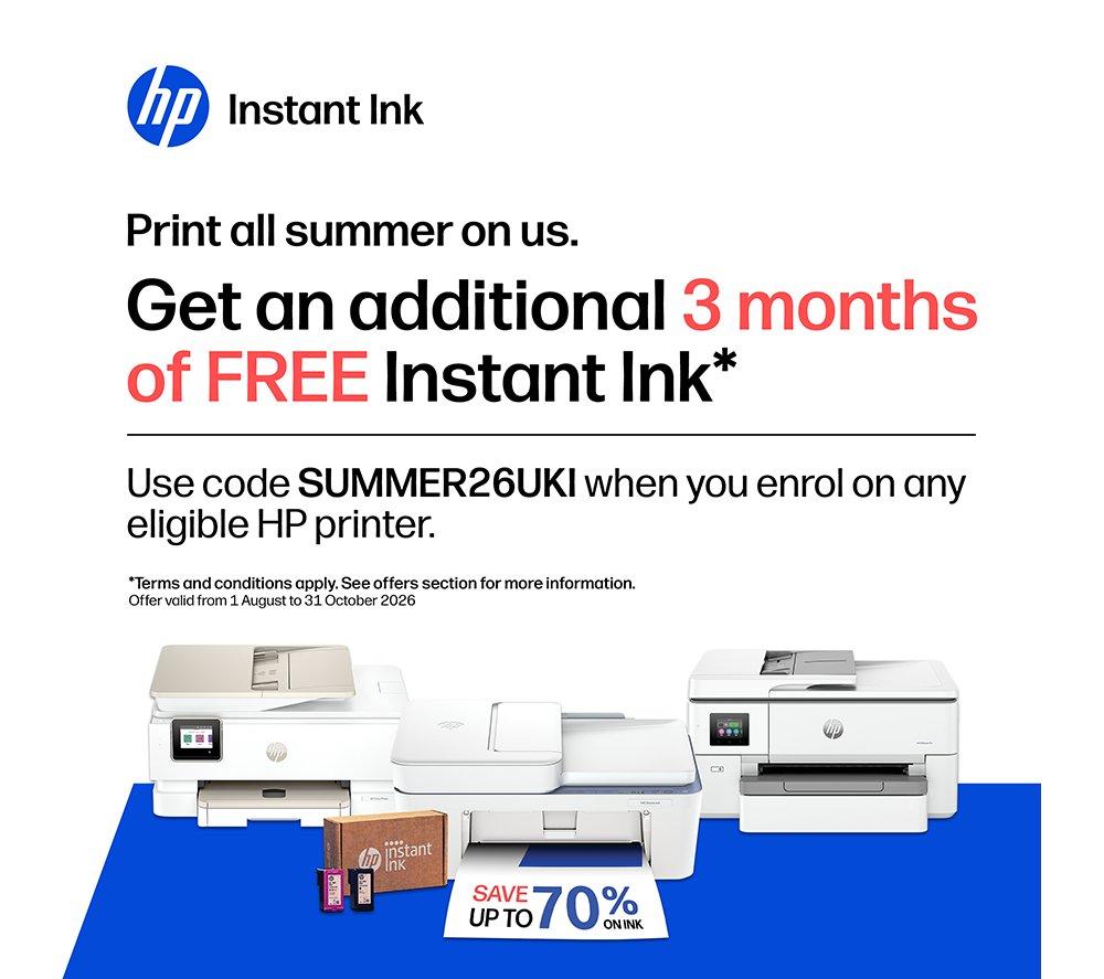 HP Envy 6530e All-in-One Inkjet Wireless Printer with Fax & 3 Months Instant Ink with HP+ image number 2 of 24