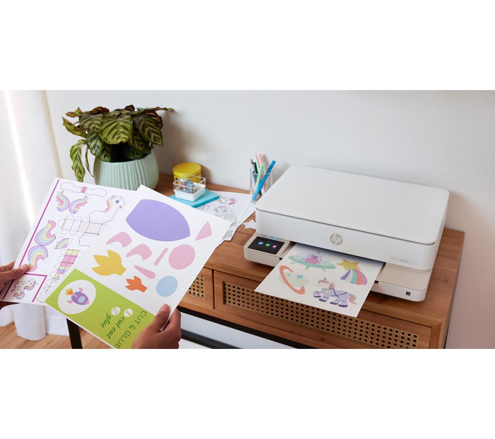 HP Envy 6120e All-in-One Inkjet Wireless Printer with Fax & 3 Months Instant Ink with HP+ image number 18 of 26
