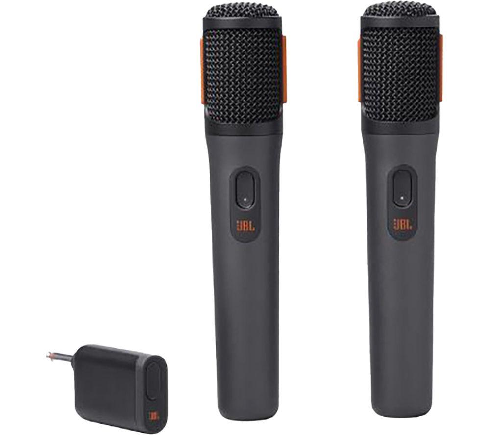 JBL PartyBox Wireless Microphone Set - Black