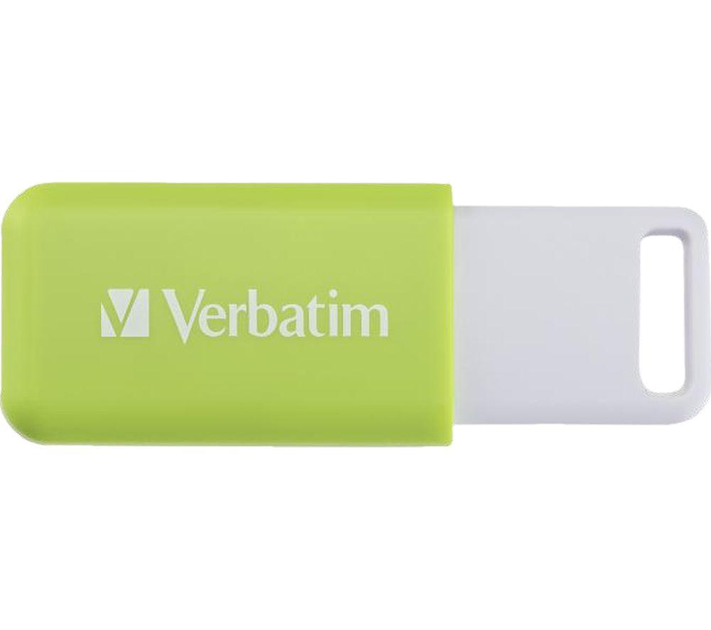 VERBATIM DataBar USB 2.0 Memory Stick - 32 GB, Green image number 4 of 8