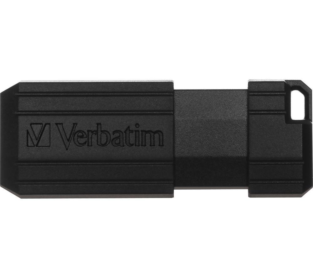 VERBATIM PinStripe USB 2.0 Memory Stick - 32 GB, Black image number 3 of 8