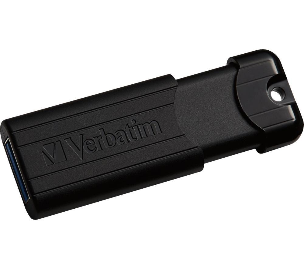VERBATIM PinStripe USB 3.0 Memory Stick - 32 GB, Black image number 4 of 8