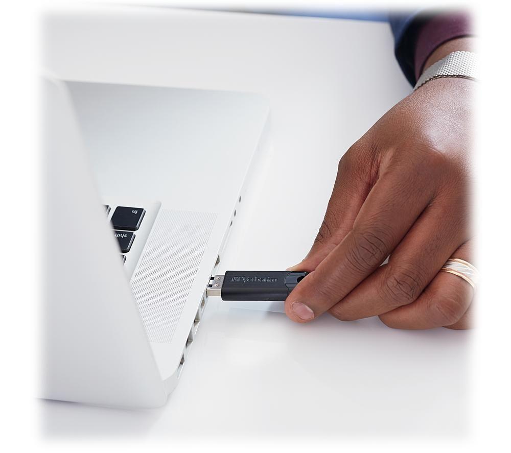 VERBATIM PinStripe USB 3.0 Memory Stick - 32 GB, Black image number 6 of 8