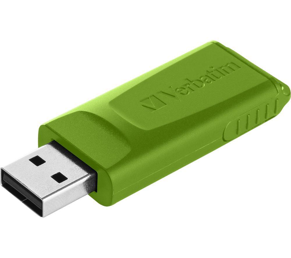 VERBATIM Slider USB 2.0 Memory Stick - 16 GB, Pack of 3 image number 8 of 10
