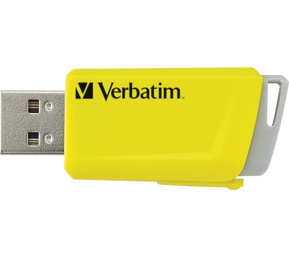 VERBATIM Store 'n' Click USB 3.2 Memory Stick - 16 GB, Pack of 3 image number 4 of 13