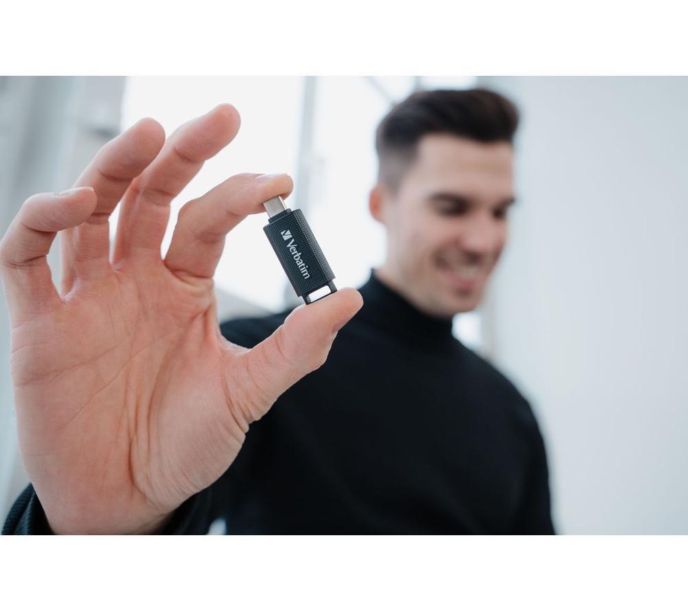 VERBATIM Store 'n' Go USB Type-C Memory Stick - 128 GB, Black image number 4 of 6