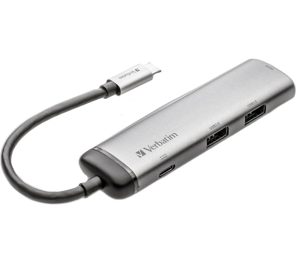 VERBATIM 49140 4-port USB Type-C Hub image number 2 of 7
