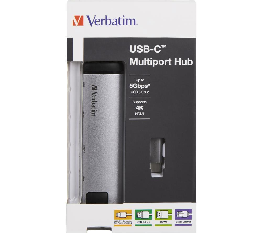 VERBATIM 49141 5-port USB Type-C Hub image number 5 of 5
