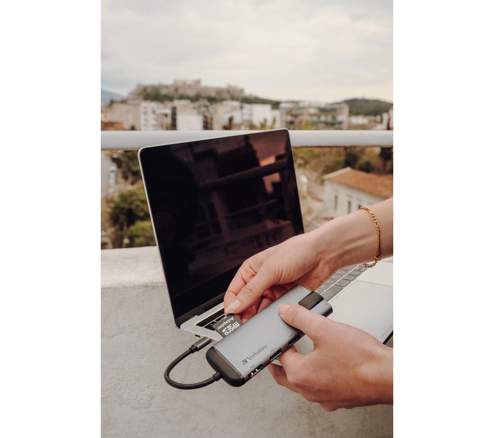 VERBATIM 49142 8-port USB Type-C Hub image number 3 of 7