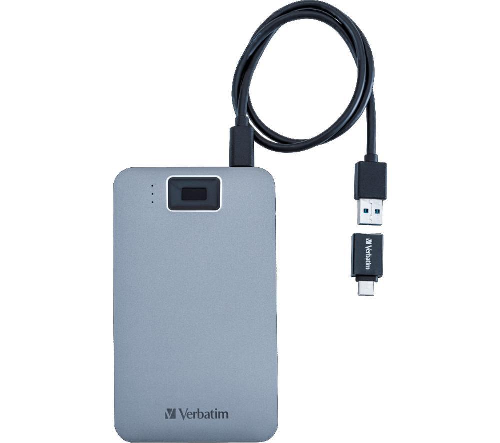VERBATIM Executive Fingerprint Secure External HDD - 1 TB image number 2 of 8