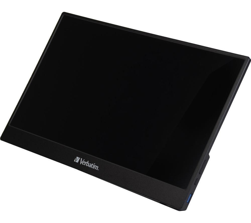 VERBATIM PM-14 Full HD 14" IPS LCD Portable Monitor - Black image number 2 of 11