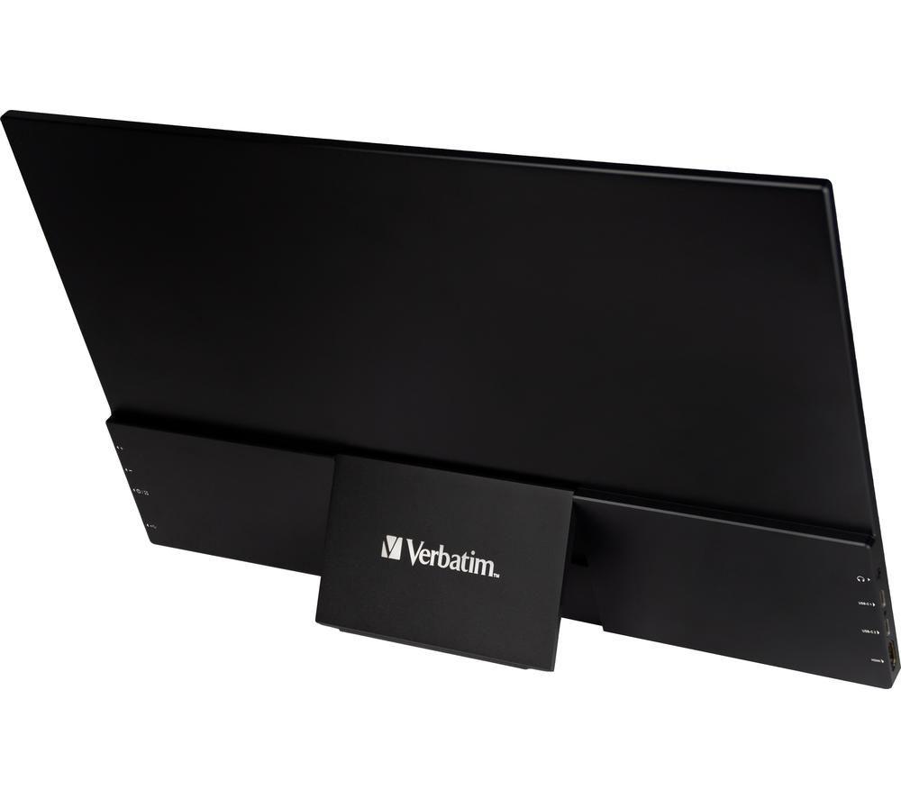 VERBATIM PMT-15 Full HD 15.6" LED TFT Portable Monitor - Black image number 4 of 20