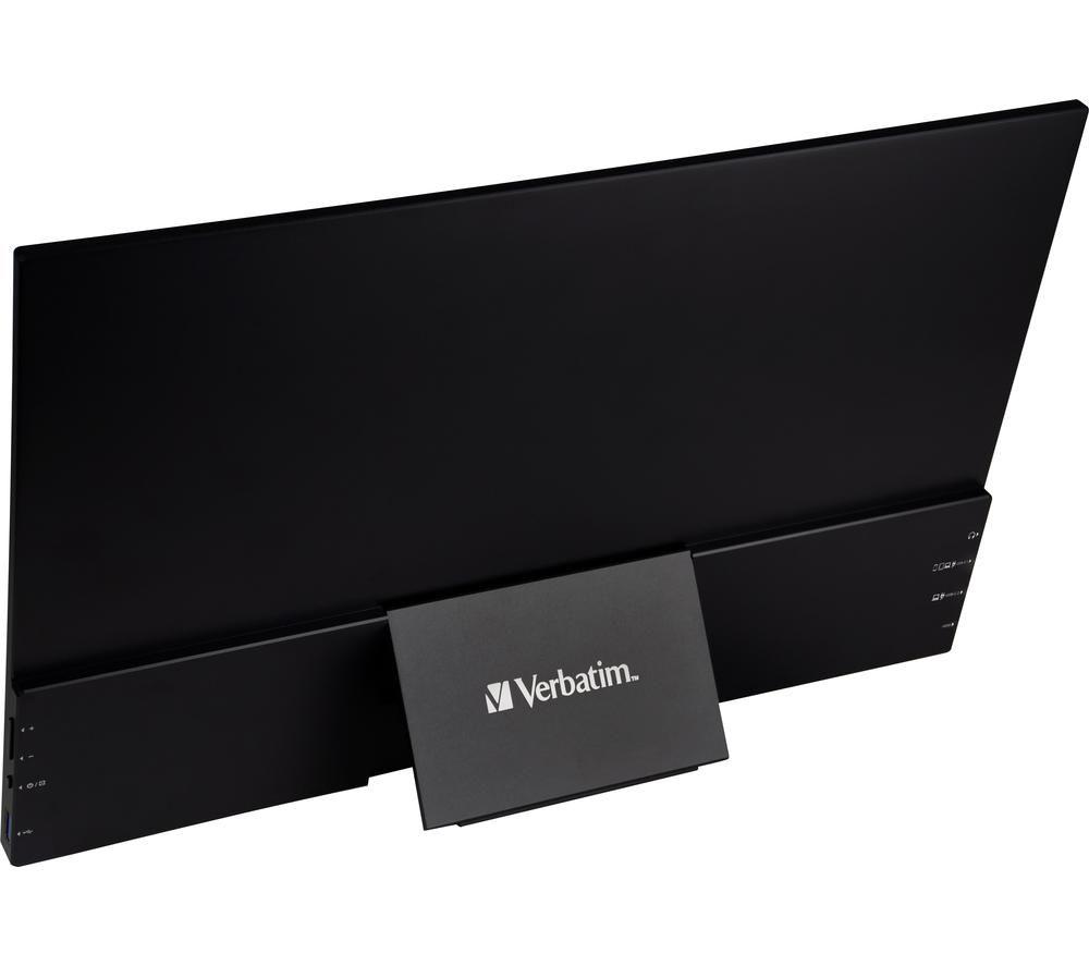 VERBATIM PMT-15 Full HD 15.6" LED TFT Portable Monitor - Black image number 5 of 20
