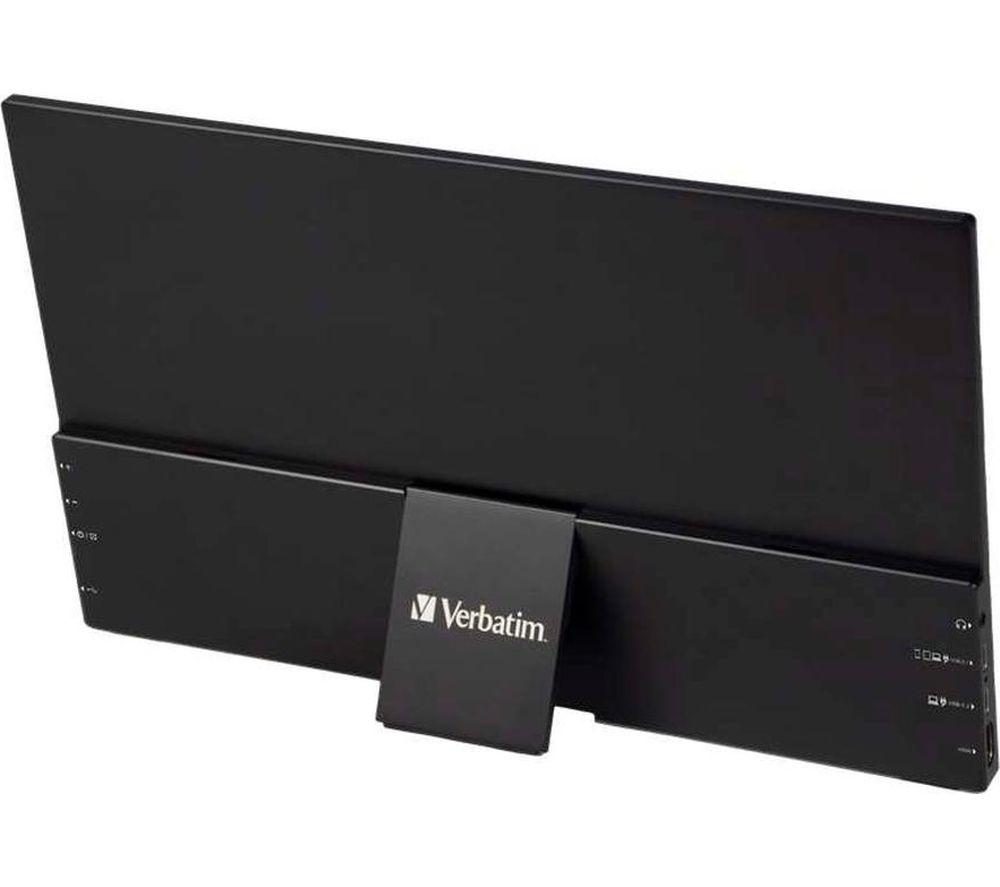 VERBATIM PMT-15 Full HD 15.6" LED TFT Portable Monitor - Black image number 6 of 20