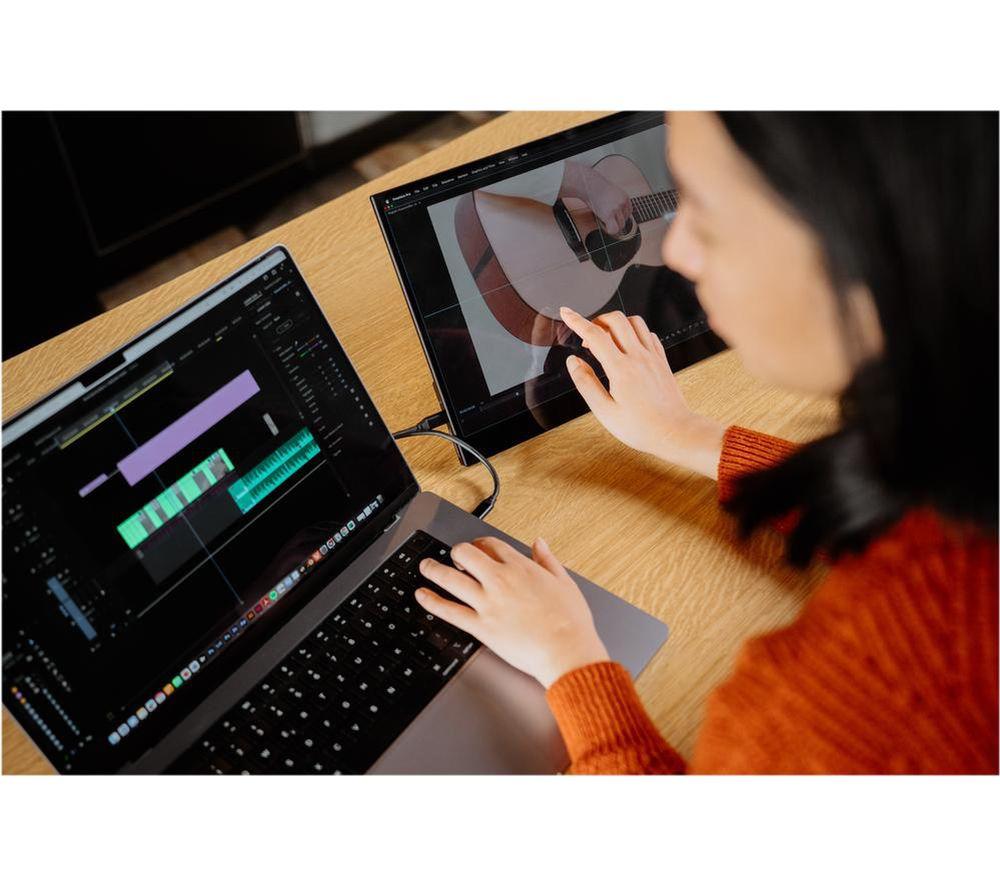 VERBATIM PMT-15 Full HD 15.6" LED TFT Portable Monitor - Black image number 14 of 20